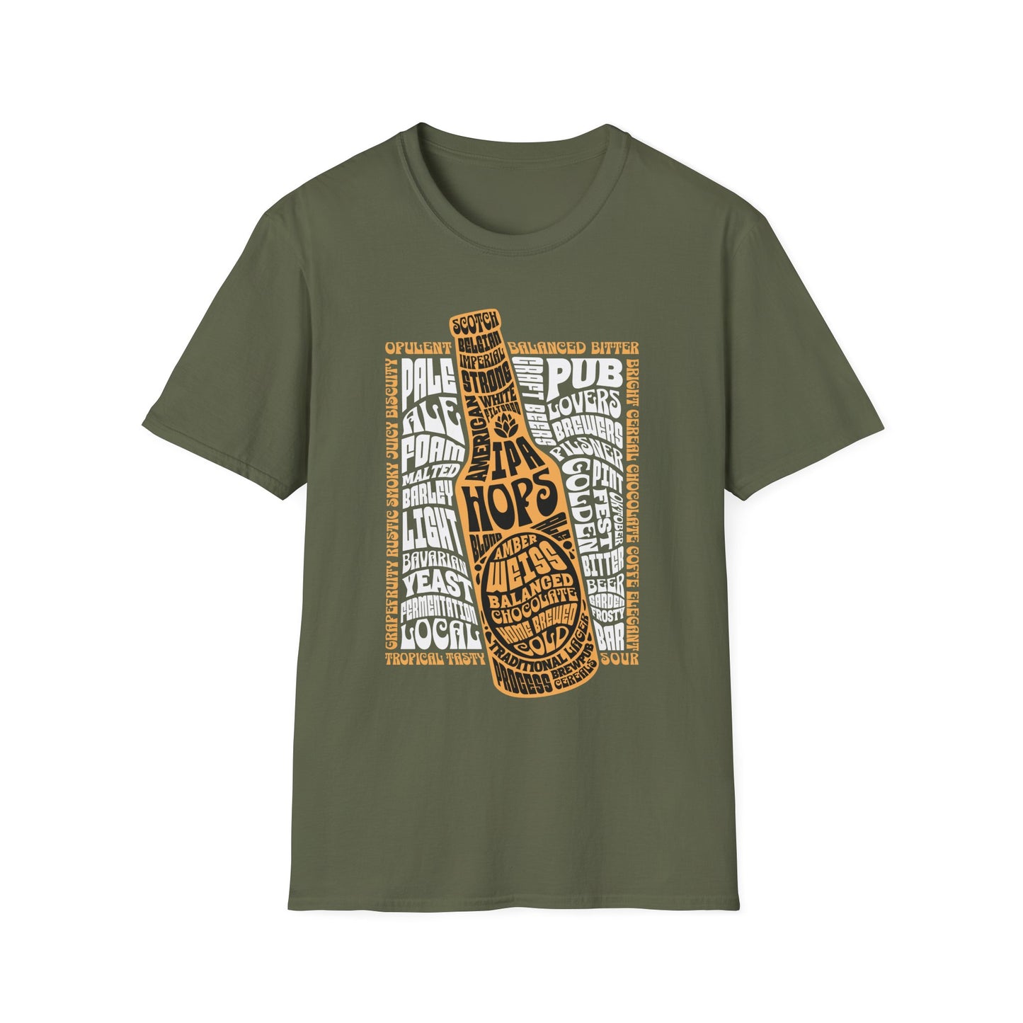 Beer Style Unisex Softstyle T-Shirt