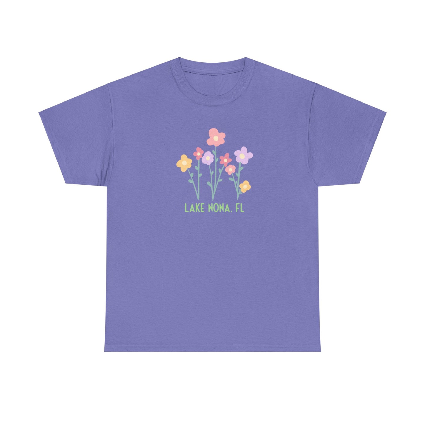 Nona Flowers - Unisex Heavy Cotton Tee