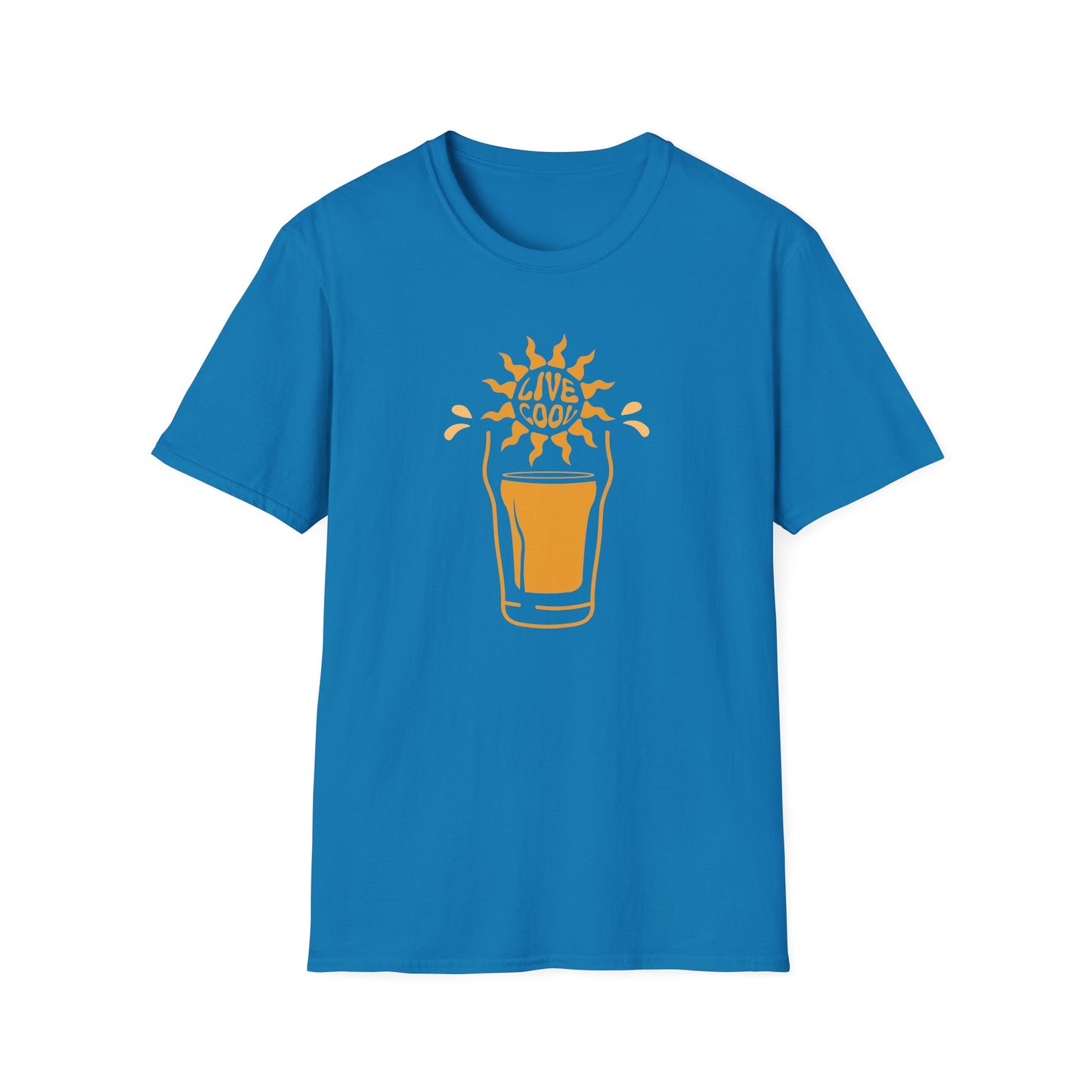 LiveCool Beer Unisex Softstyle T-Shirt