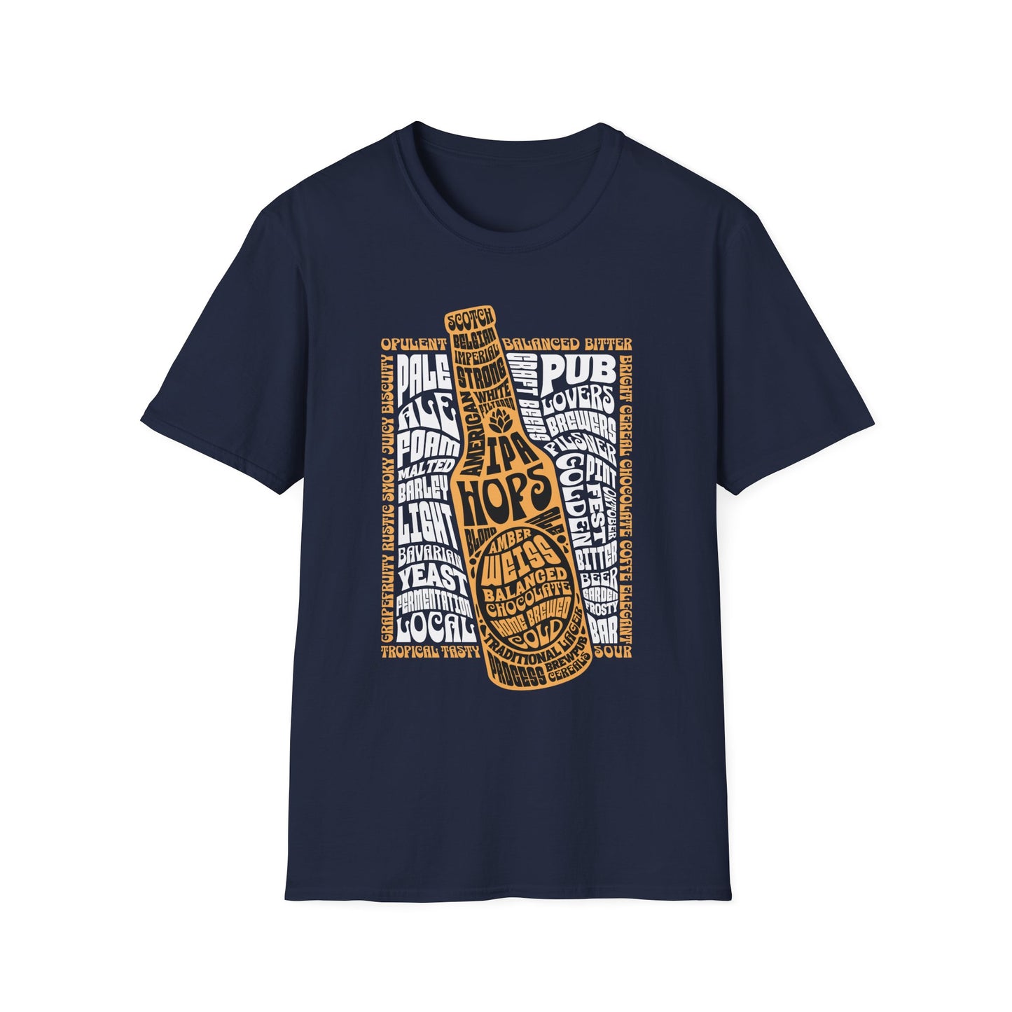 Beer Style Unisex Softstyle T-Shirt