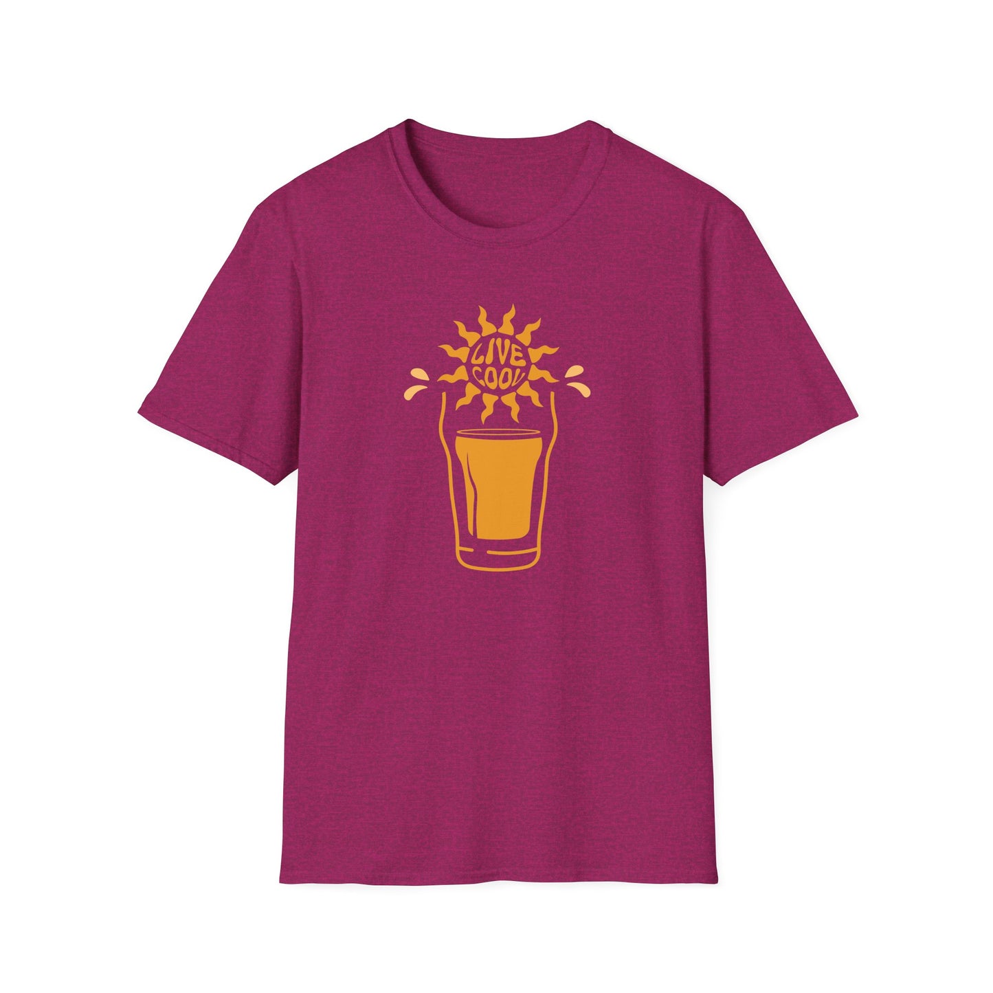 LiveCool Beer Unisex Softstyle T-Shirt