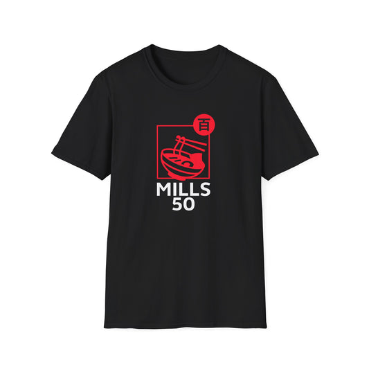 Mills 50 Ramen Unisex Softstyle T-Shirt