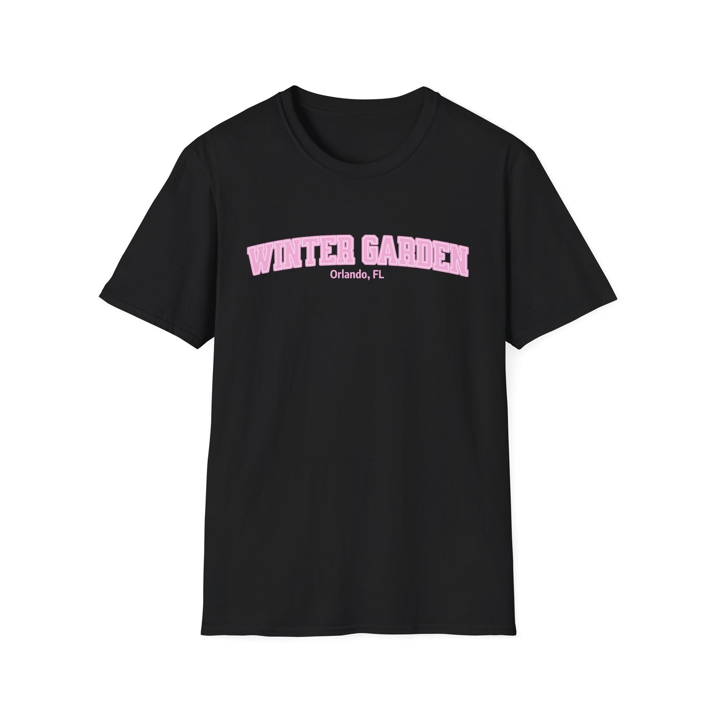 Winter Garden Pink Unisex Softstyle T-Shirt