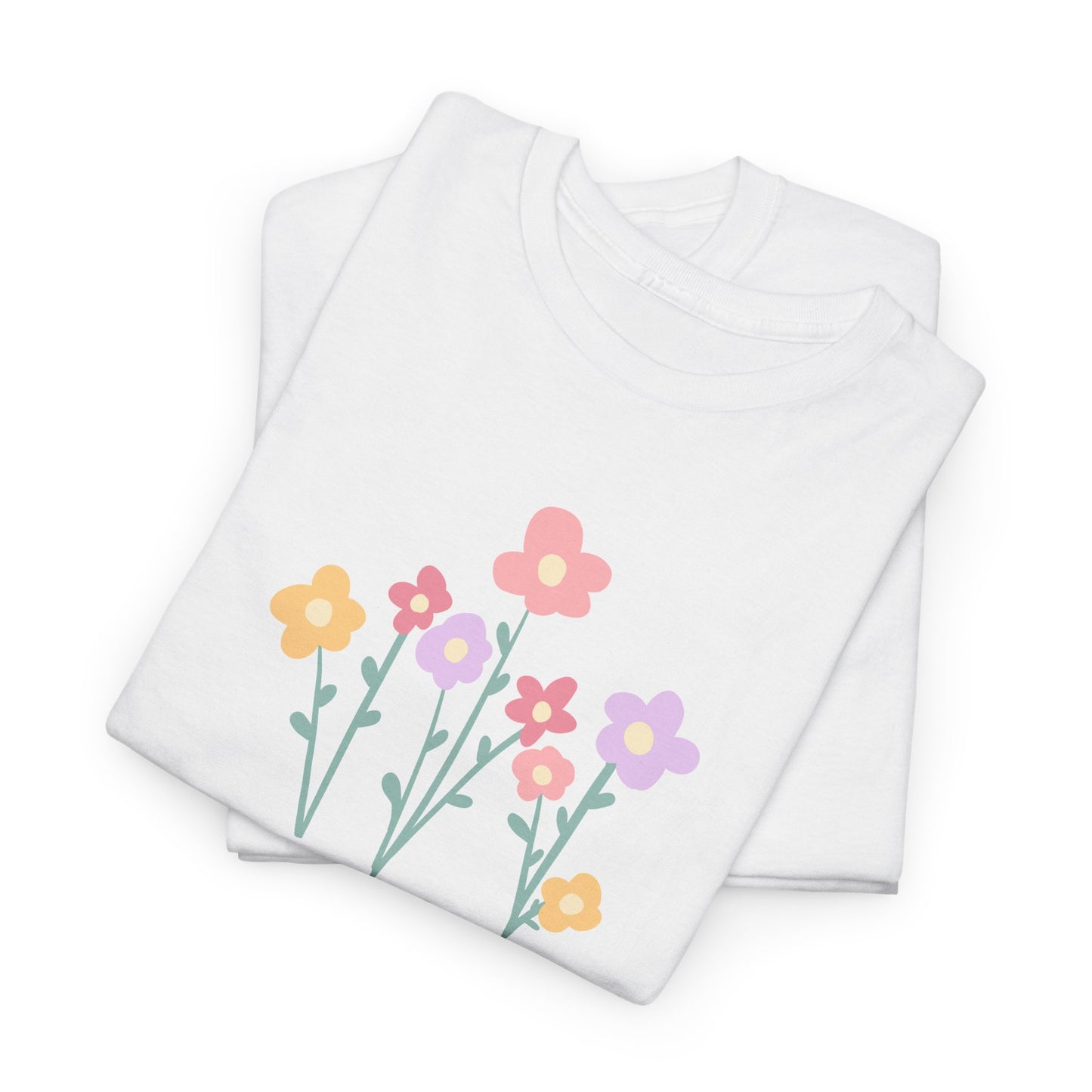 Nona Flowers - Unisex Heavy Cotton Tee