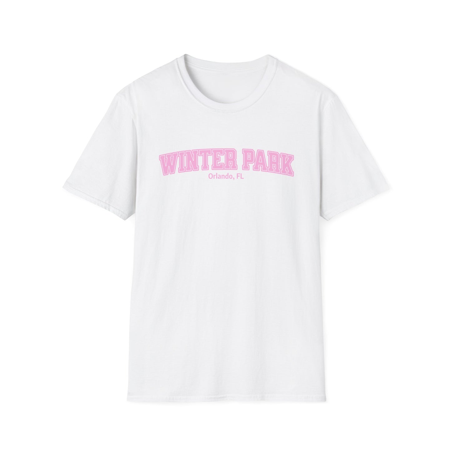 Winter Park Pink Unisex Softstyle T-Shirt