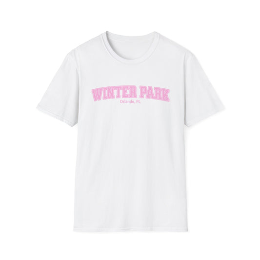 Winter Park Pink Unisex Softstyle T-Shirt