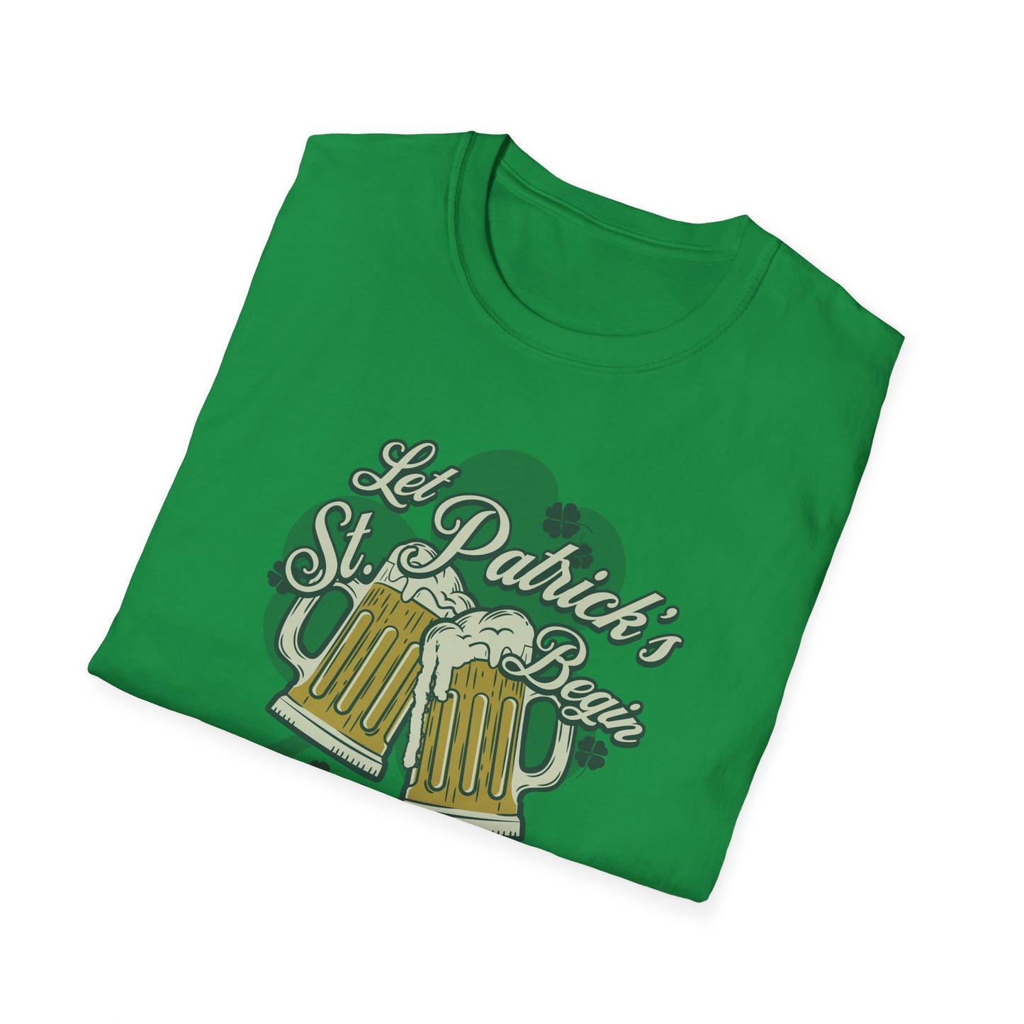 Let St. Patrick's Begin Orlando Unisex Softstyle T-Shirt