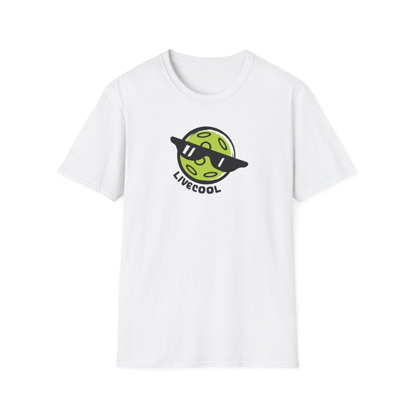 LiveCool Sunglasses Pickleball Unisex Softstyle T-Shirt