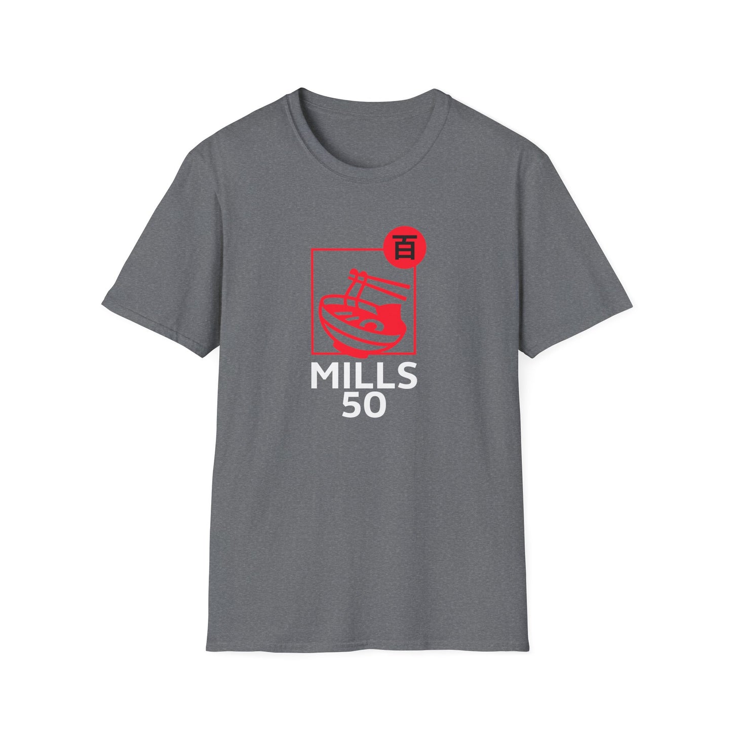 Mills 50 Ramen Unisex Softstyle T-Shirt