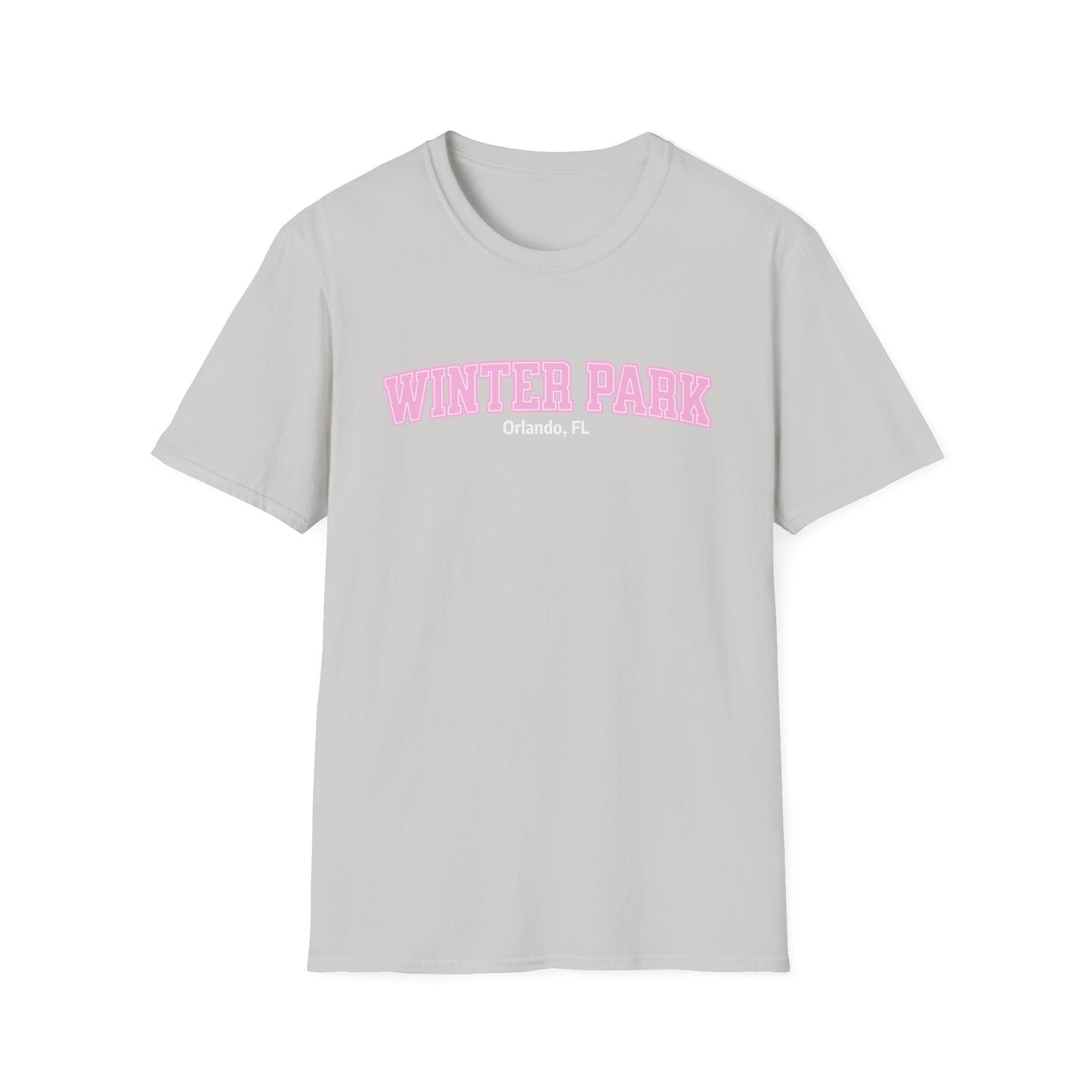 Winter Park Pink Unisex Softstyle T-Shirt