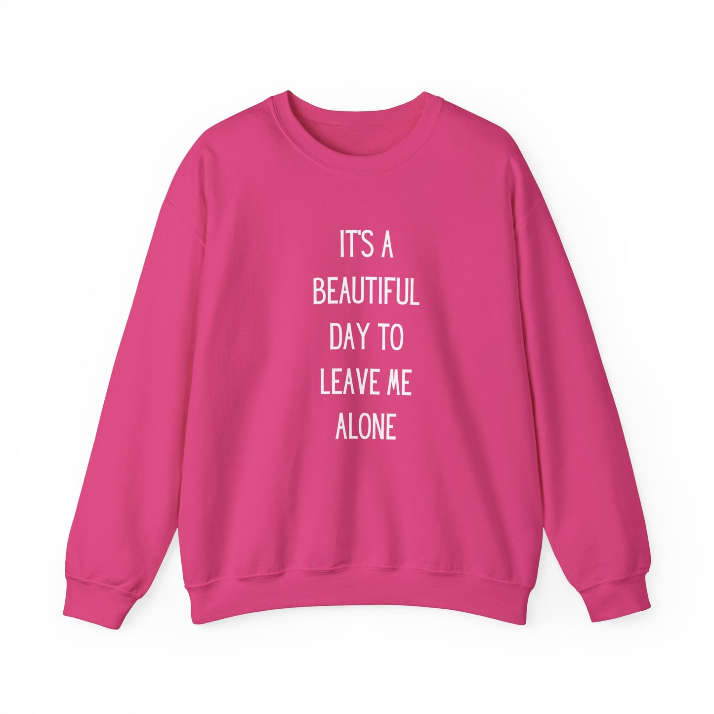 Leave Me Alone - Unisex Heavy Blend™ Crewneck Sweatshirt