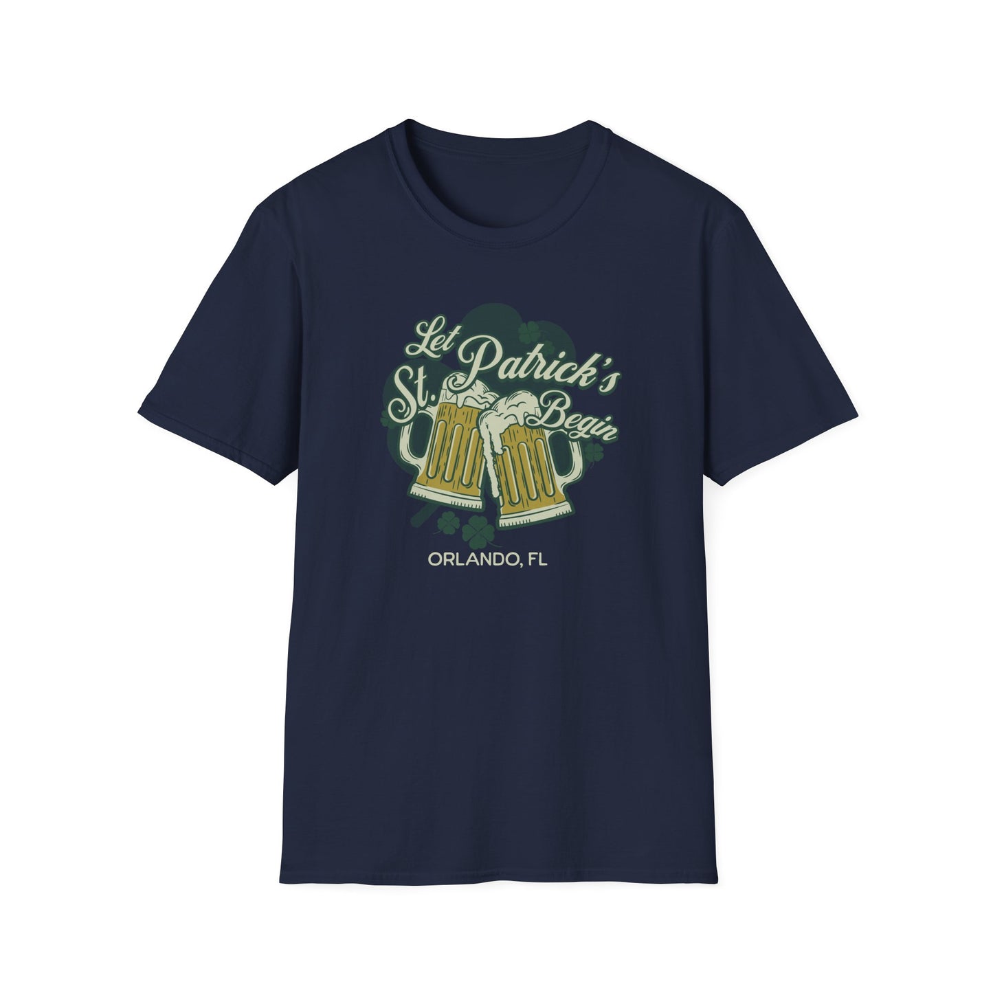 Let St. Patrick's Begin Orlando Unisex Softstyle T-Shirt