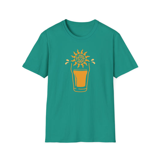 LiveCool Beer Unisex Softstyle T-Shirt