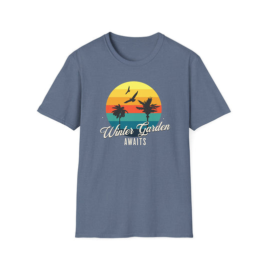 Winter Garden Awaits Unisex Softstyle T-Shirt