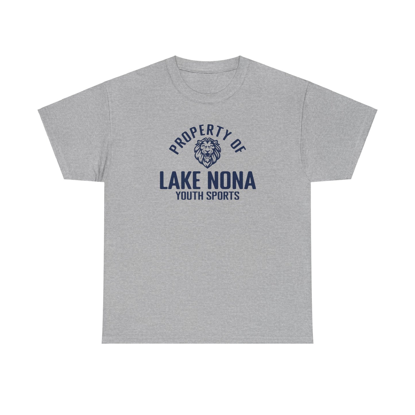 Property of Lake Nona Lion Youth Sports - Unisex Heavy Cotton Tee