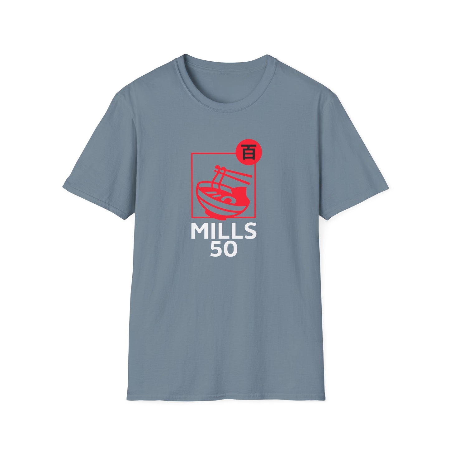 Mills 50 Ramen Unisex Softstyle T-Shirt