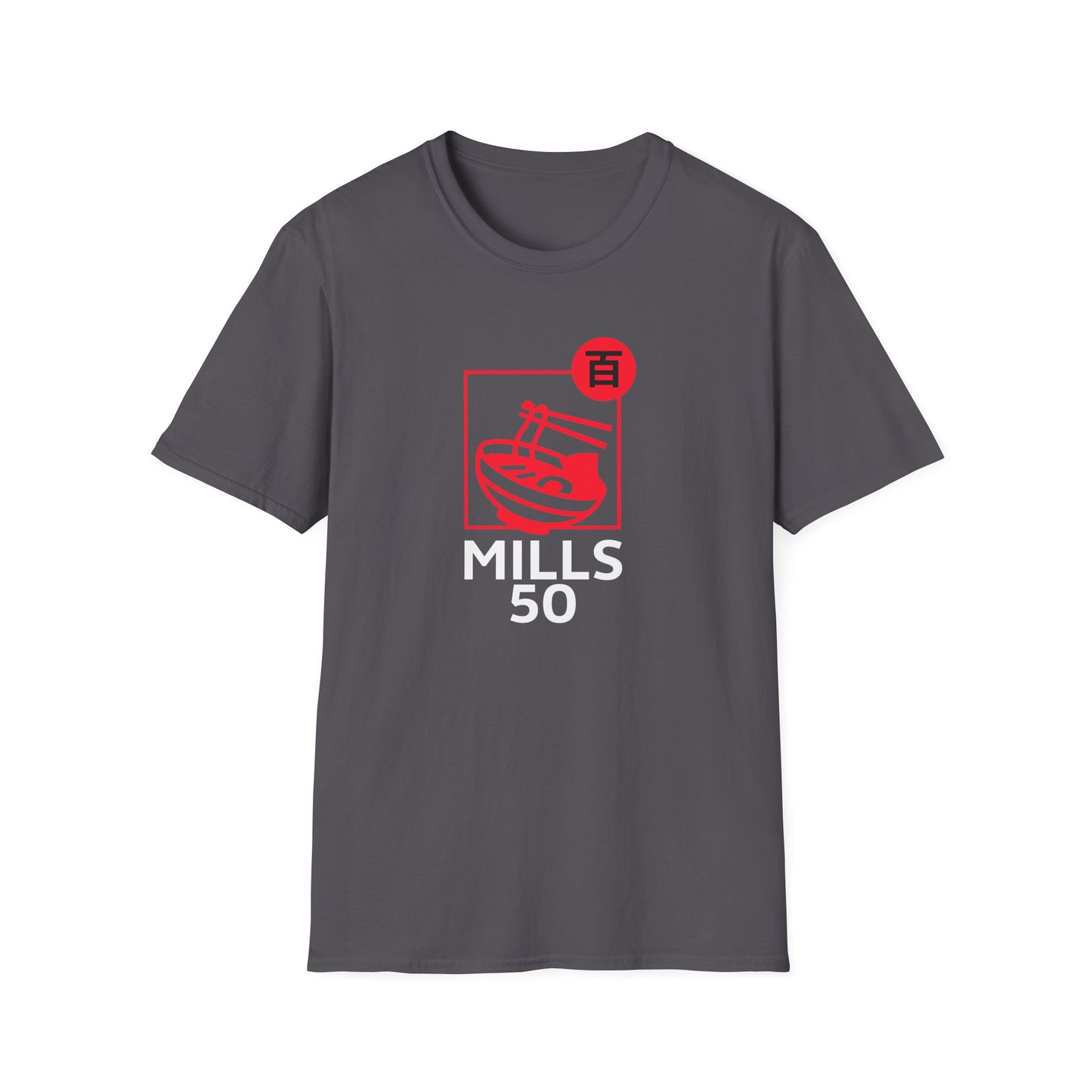 Mills 50 Ramen Unisex Softstyle T-Shirt