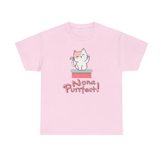 Nona Purrfect - Unisex Heavy Cotton Tee