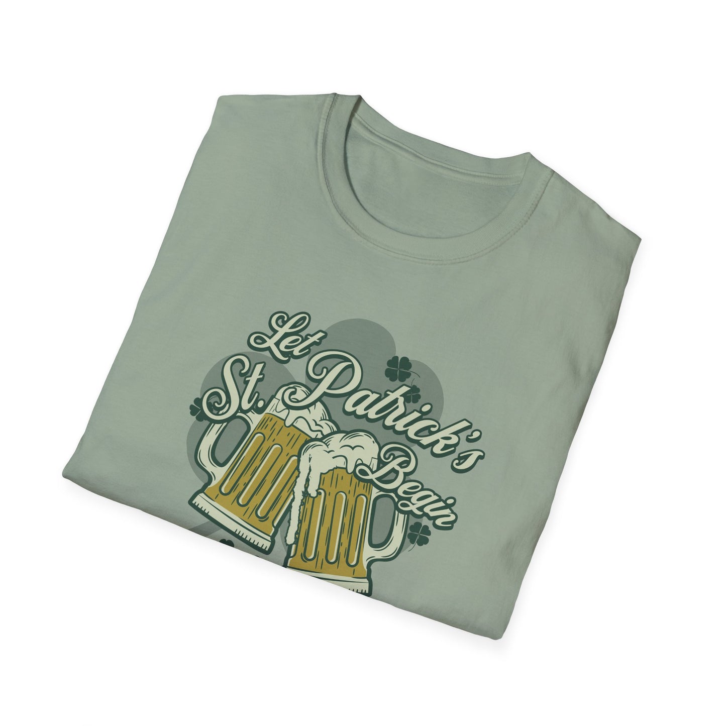 Let St. Patrick's Begin Orlando Unisex Softstyle T-Shirt